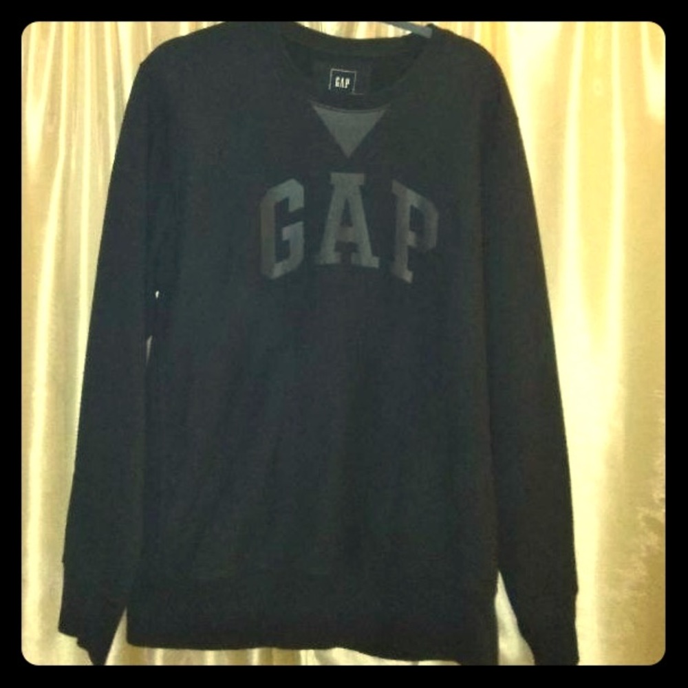 Gap sweater (black) Men’s attire.
